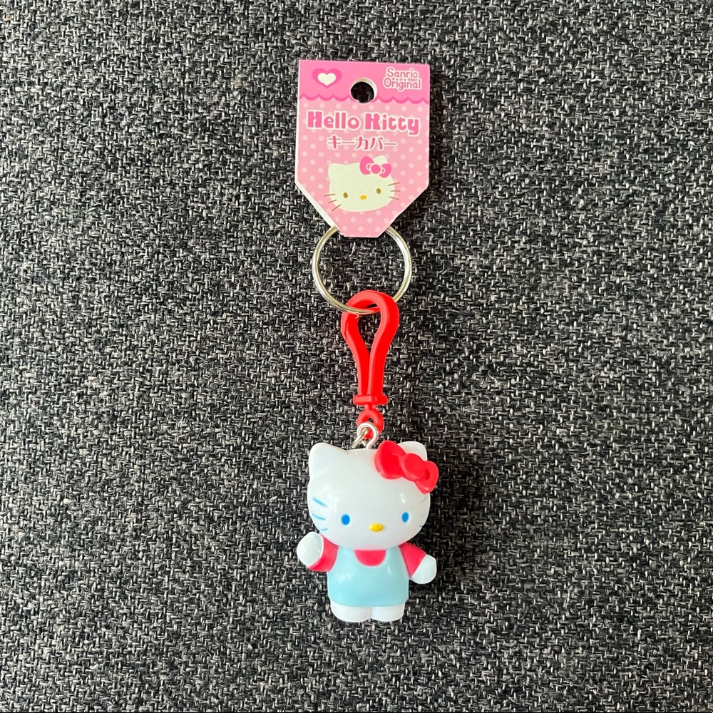 •Hello Kitty Sanrio Smiles Keychain NWT•